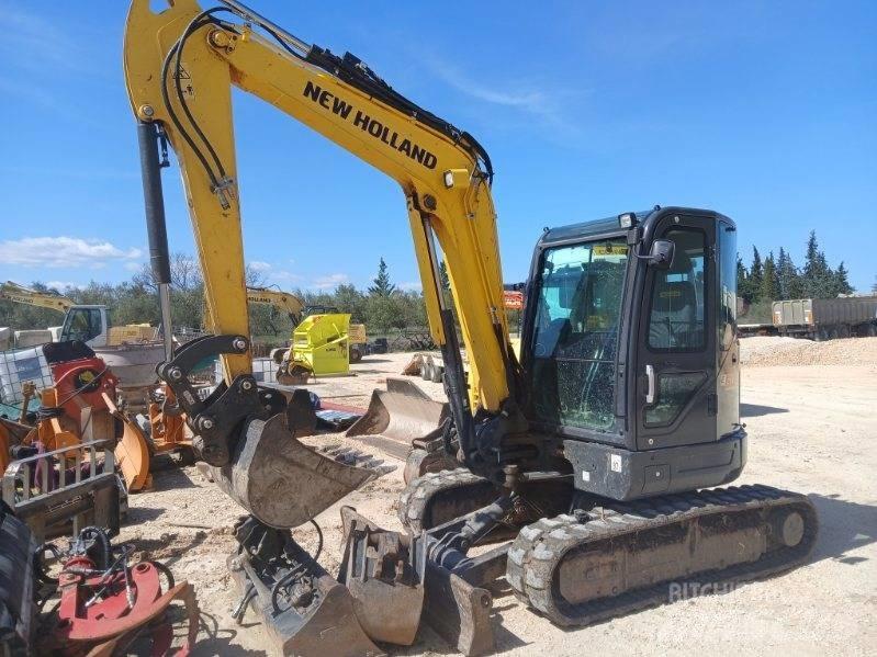 New Holland E 60 C Mini rýpadlá < 7t