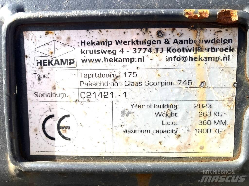 hekamp Tapijtdoorn Náhradné diely na vŕtacie stroje a stroje na recykláciu a spracovanie odpadu