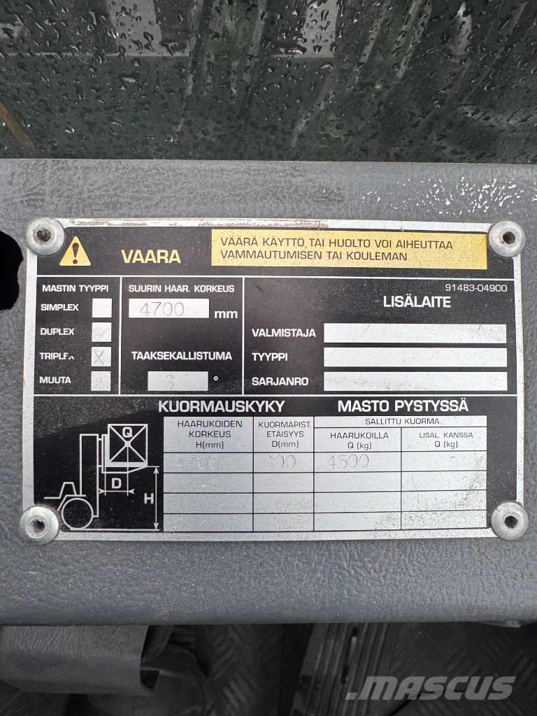 Mitsubishi FD 45 Dieselové vozíky