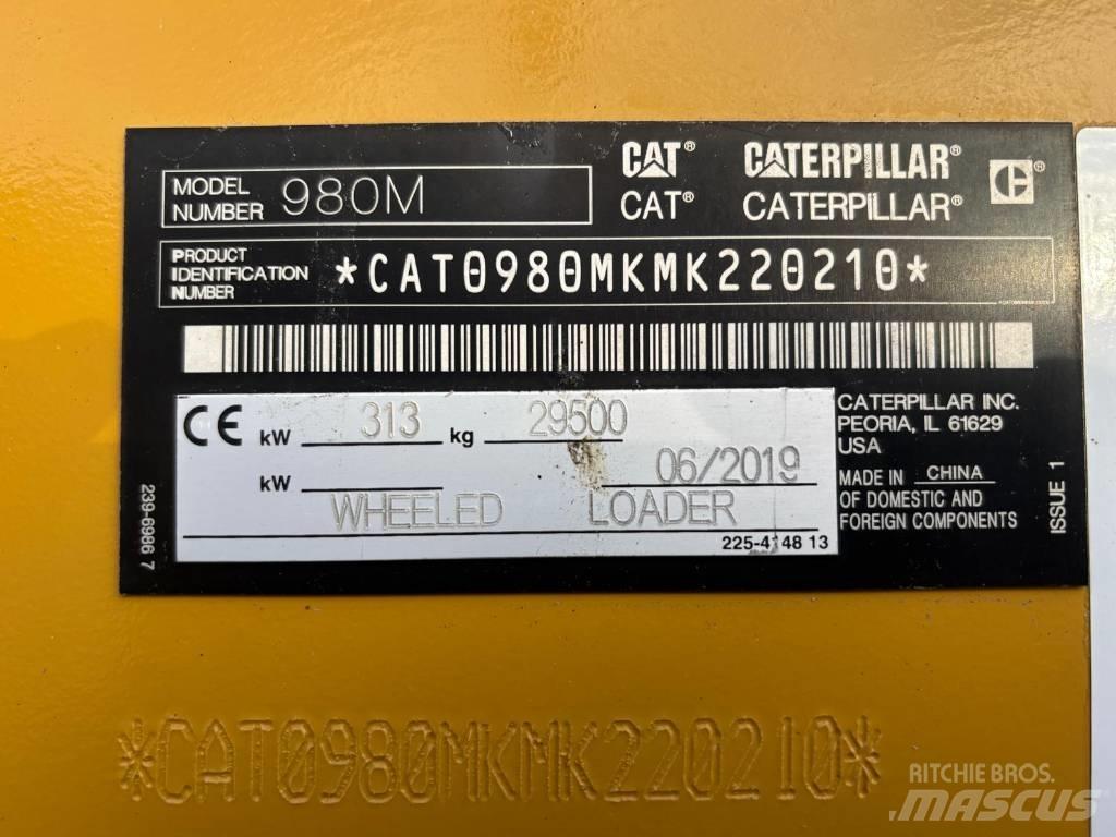 CAT 980 M Kolesové nakladače