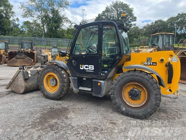 JCB 531-70 Teleskopické manipulátory