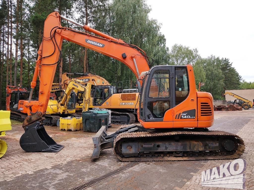 Doosan DX 140 LCR Pásové rýpadlá