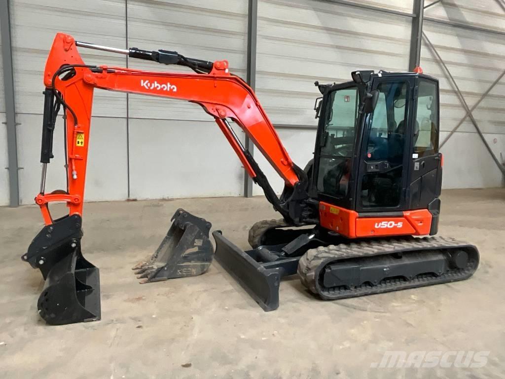 Kubota U 50-5 Mini rýpadlá < 7t