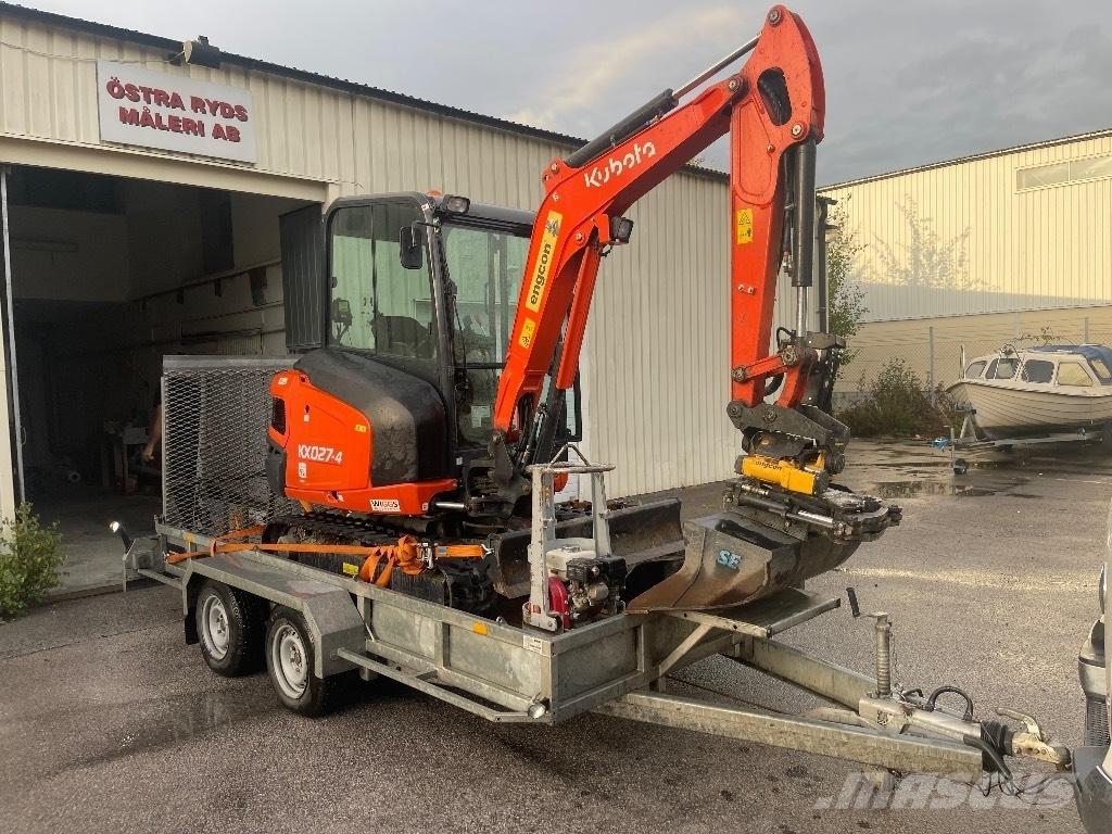 Kubota KX 027 Mini rýpadlá < 7t