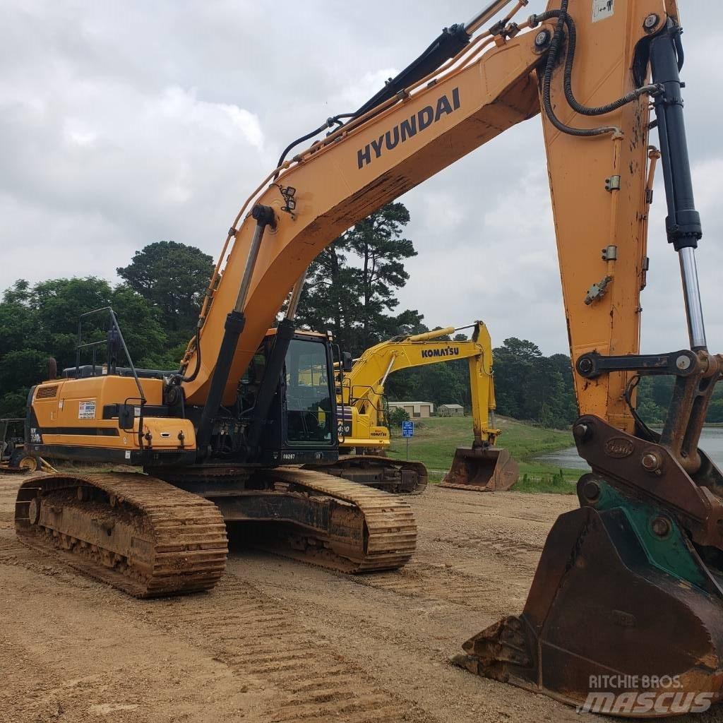Hyundai HX 380 L Pásové rýpadlá