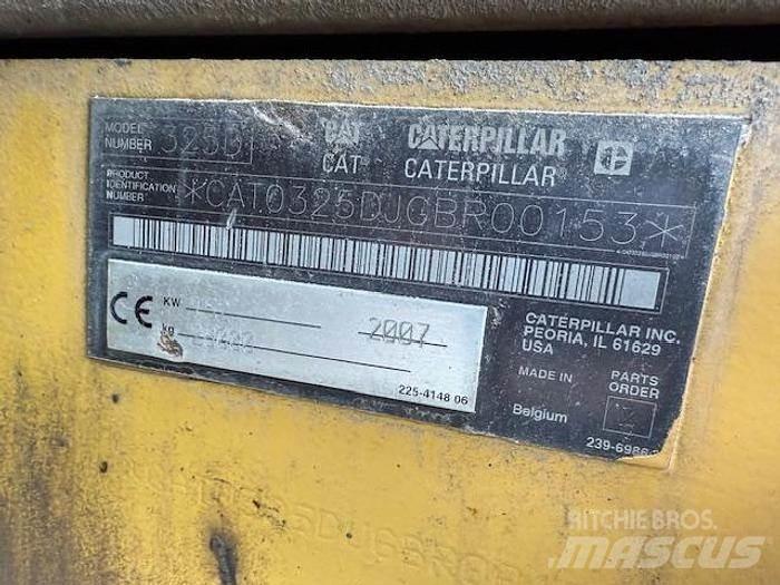 CAT 325 DLN Špeciálne bagre
