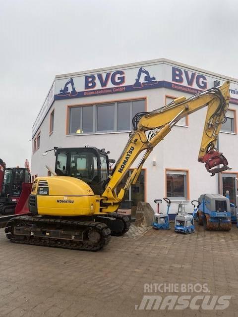 Komatsu PC80MR-3 Midi rýpadlá 7 t - 12 t