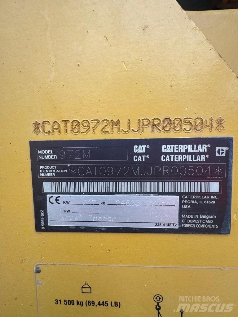 CAT 972 M Kolesové nakladače
