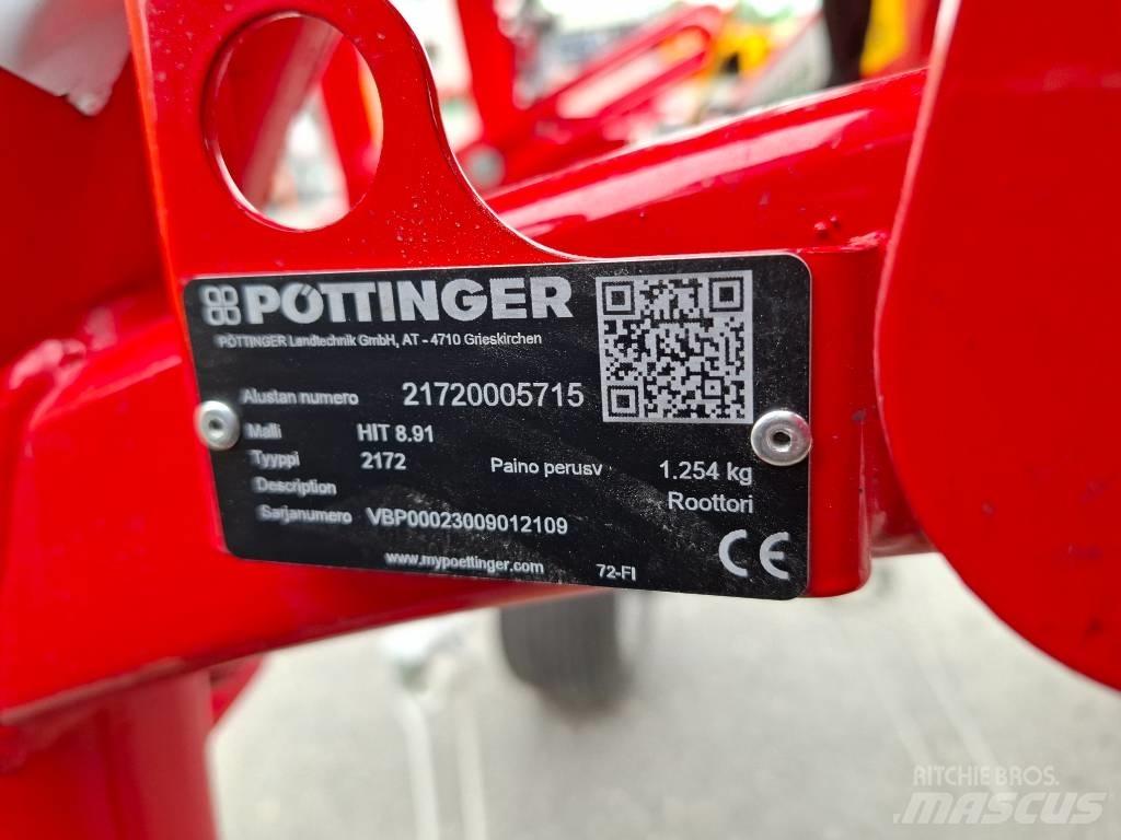 Pöttinger Hit 8.91 Obracače a zhrabovače sena