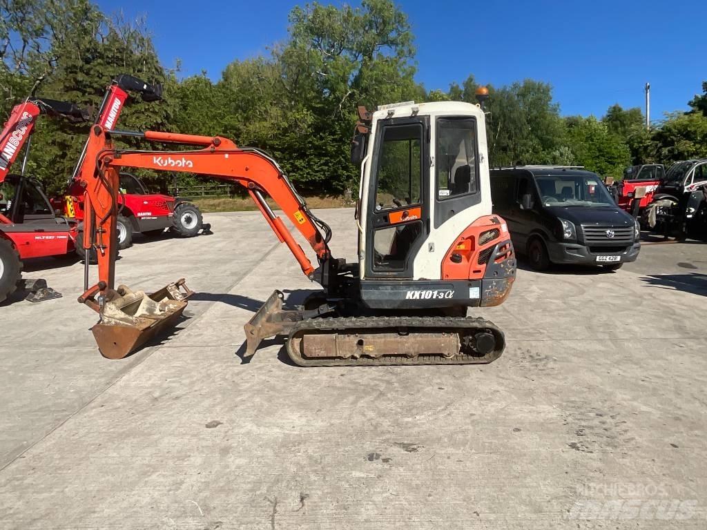 Kubota KX 101-3 A Mini rýpadlá < 7t
