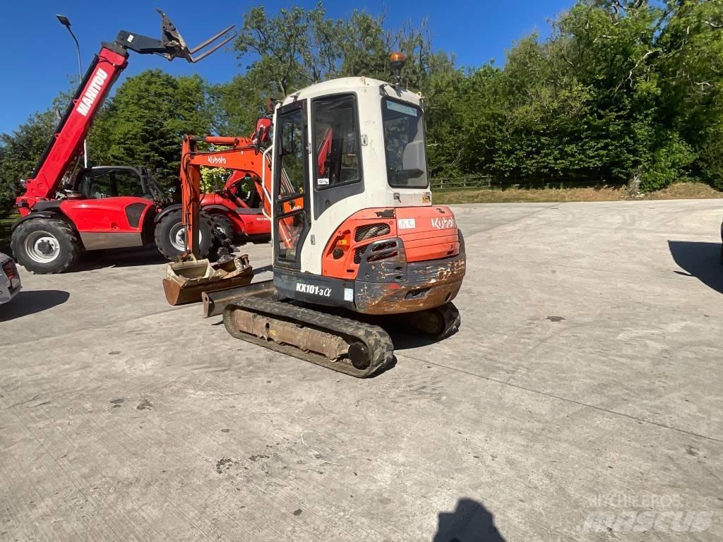 Kubota KX 101-3 A Mini rýpadlá < 7t