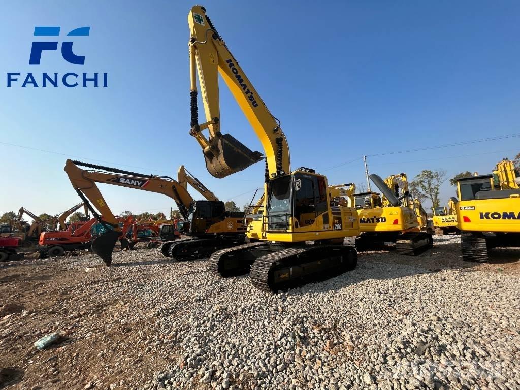 Komatsu PC 200-8 Pásové rýpadlá