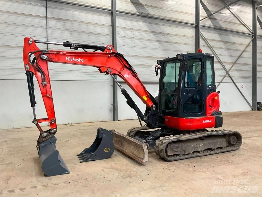 Kubota U 55-4 Mini rýpadlá < 7t