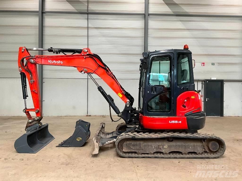 Kubota U 55-4 Mini rýpadlá < 7t