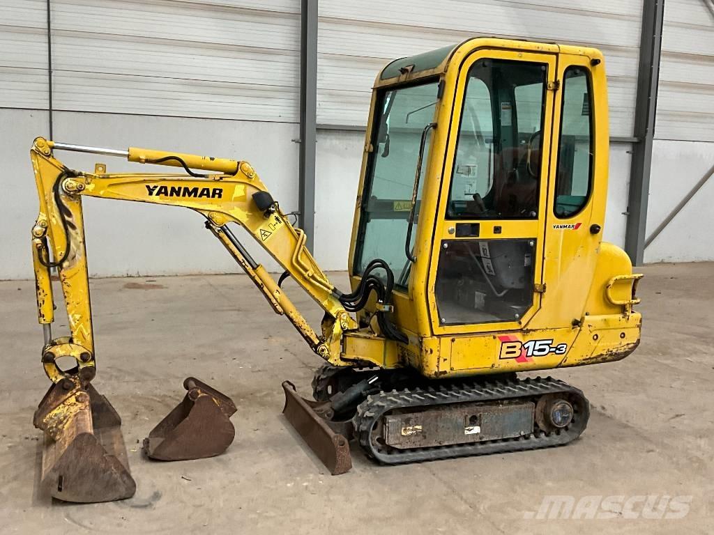 Yanmar B 15 Mini rýpadlá < 7t