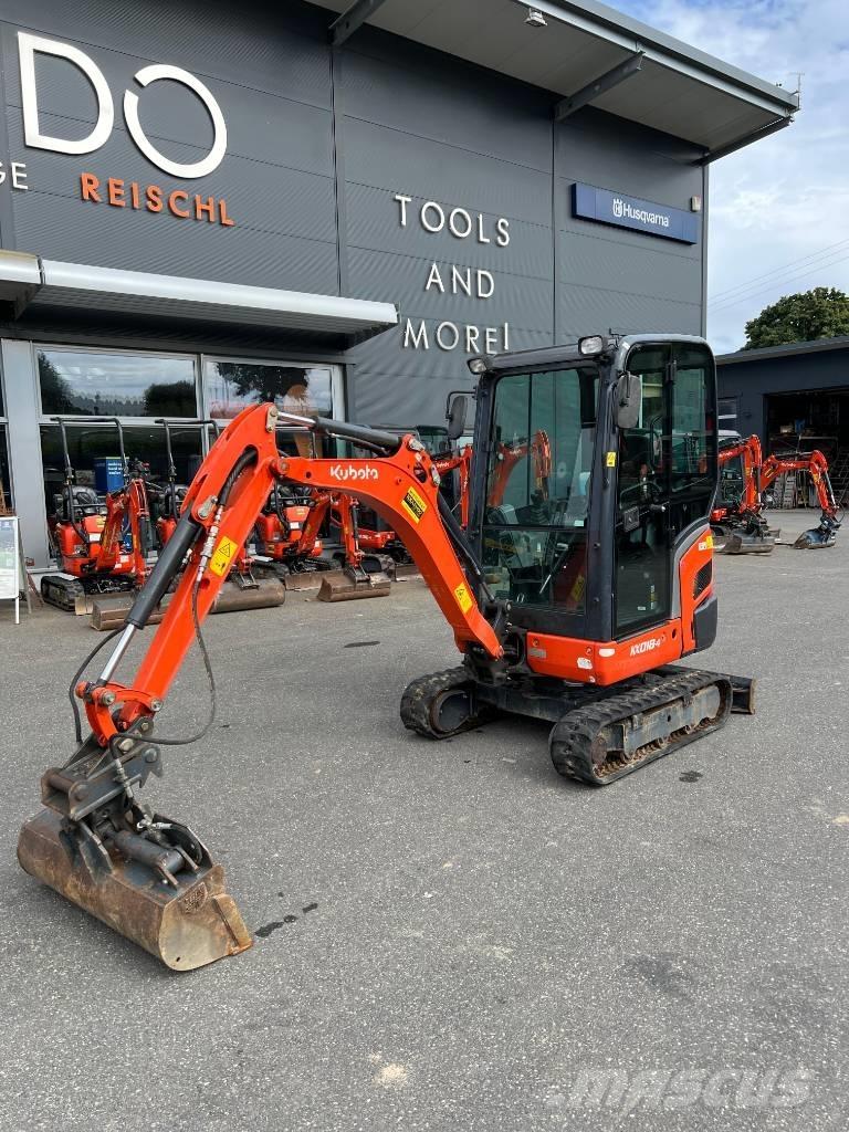 Kubota KX 018-4 Mini rýpadlá < 7t