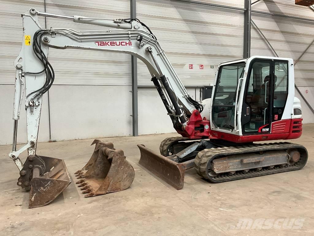 Takeuchi TB 290 Midi rýpadlá 7 t - 12 t