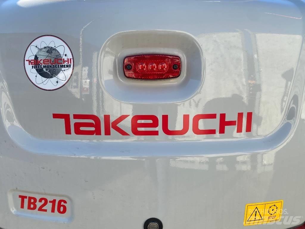 Takeuchi TB 216 A Mini rýpadlá < 7t
