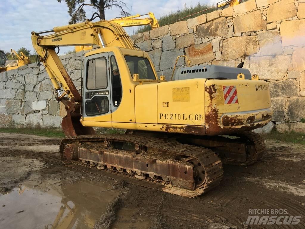 Komatsu PC210LC-6K Pásové rýpadlá