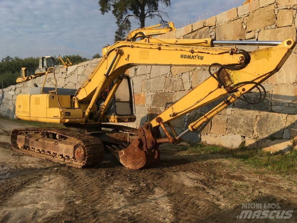 Komatsu PC210LC-6K Pásové rýpadlá