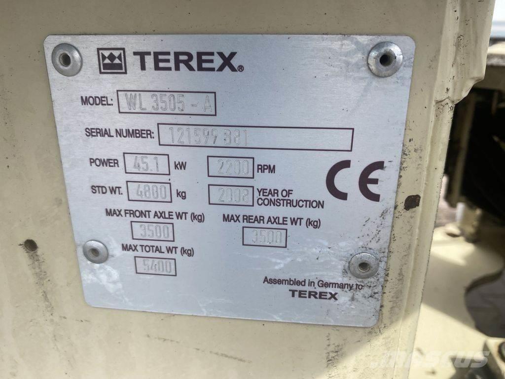Terex TL80 Kolesové nakladače