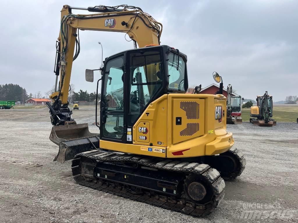 CAT 308 Midi rýpadlá 7 t - 12 t