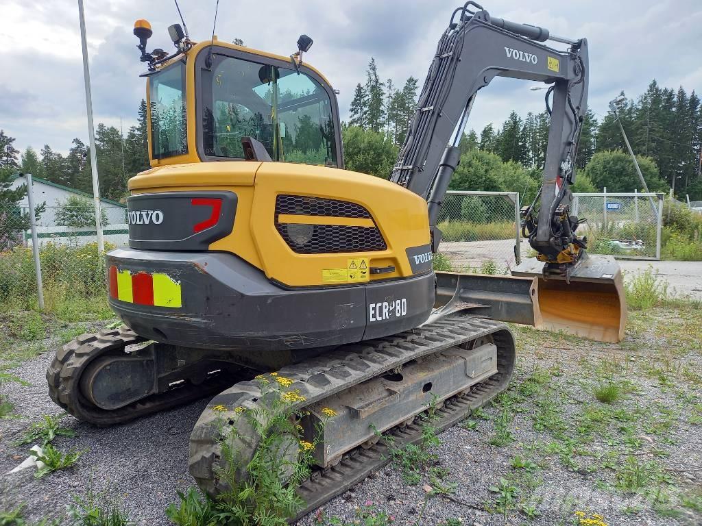 Volvo ECR 88 D Midi rýpadlá 7 t - 12 t