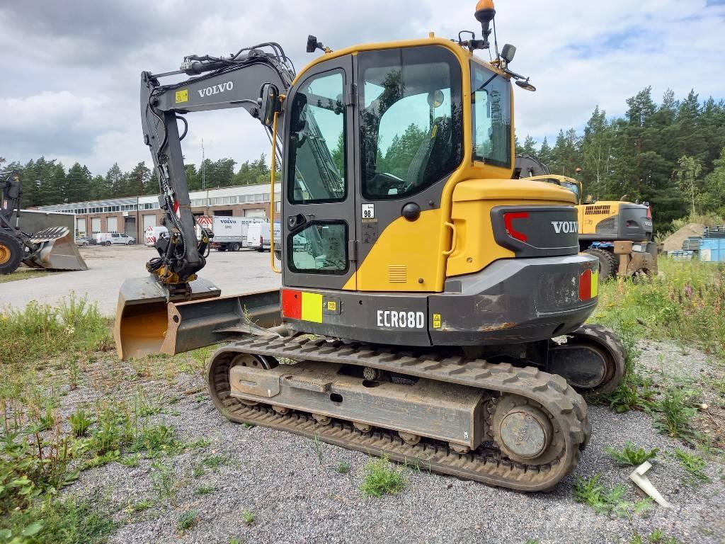 Volvo ECR 88 D Midi rýpadlá 7 t - 12 t