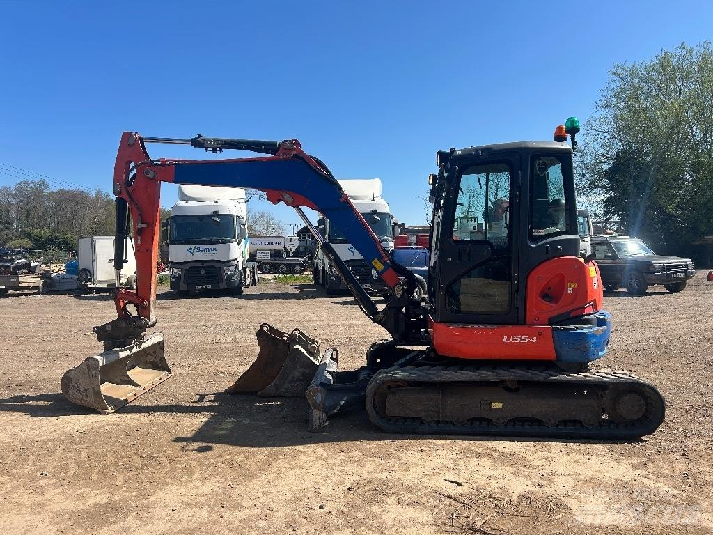 Kubota U 55-4 Mini rýpadlá < 7t