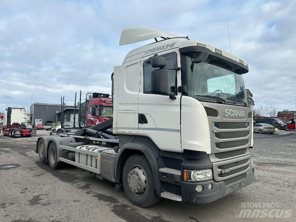 Scania R 450 6x2*4 Hákový nosič kontajnerov
