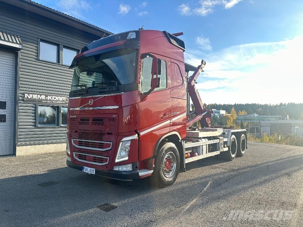 Volvo FH13 540 6x4 Hákový nosič kontajnerov
