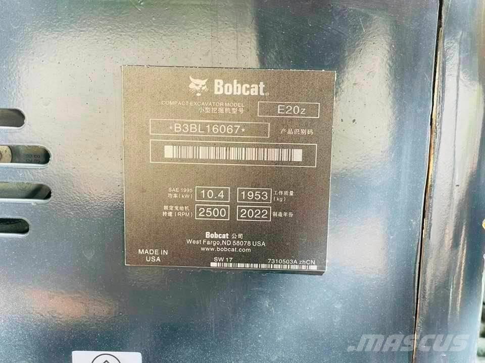 Bobcat E20z Mini rýpadlá < 7t