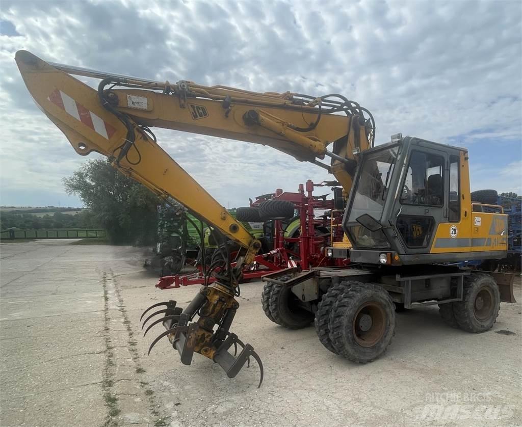 JCB 130 W Kolesové rýpadlá