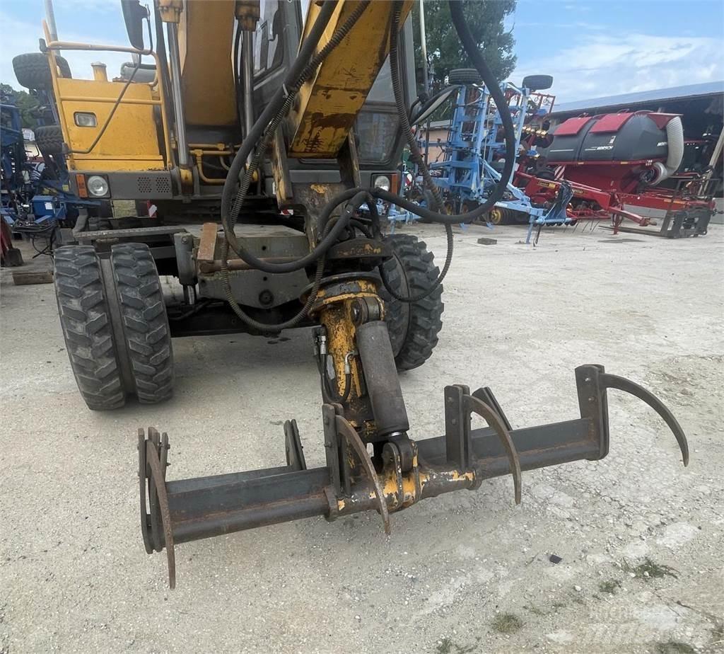 JCB 130 W Kolesové rýpadlá