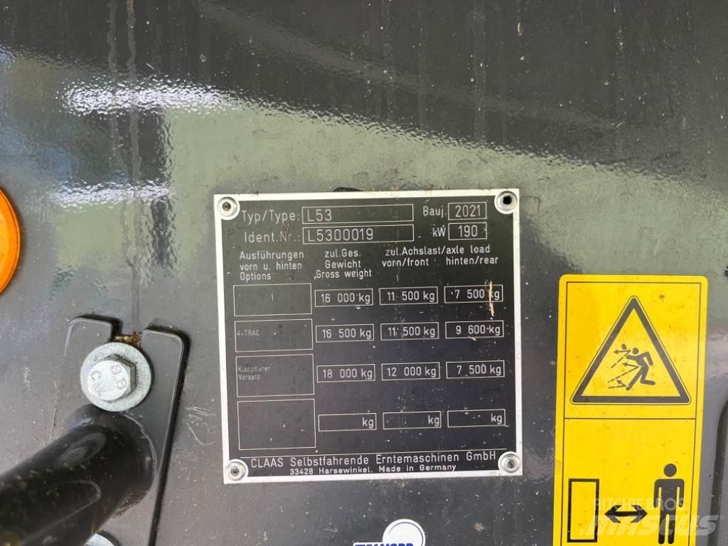 CLAAS Trion 520 Kombinované zberacie stroje