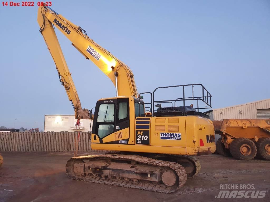 Komatsu PC210LC Rýpadlá s dlhým dosahom
