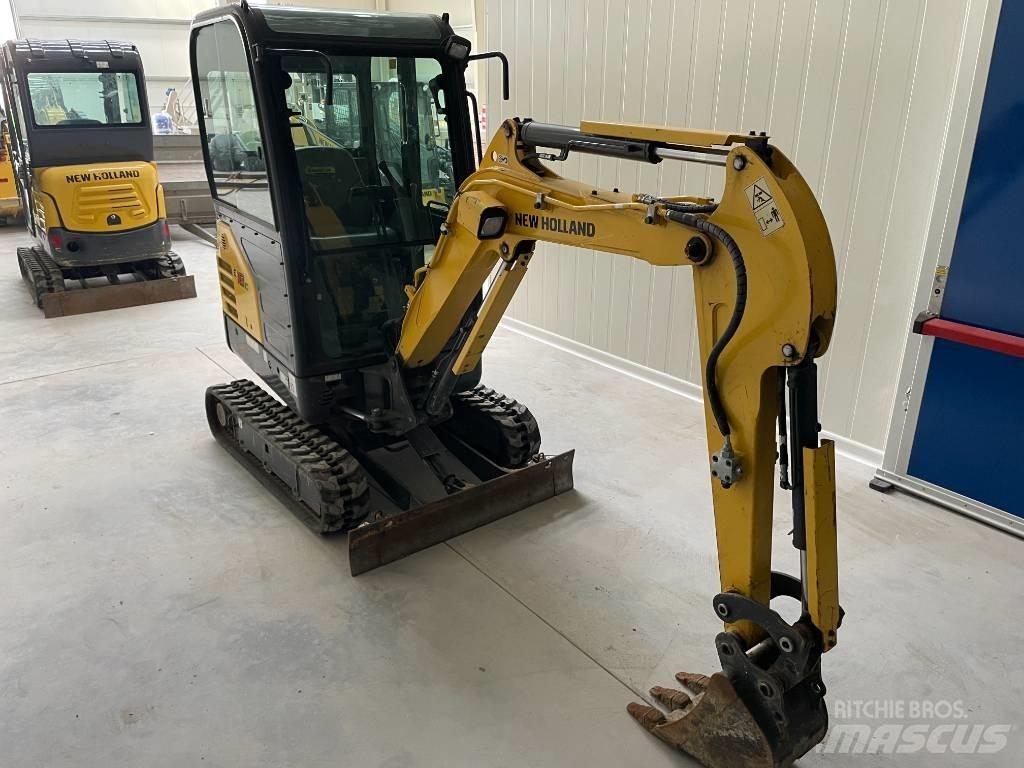 New Holland E 18 C Mini rýpadlá < 7t