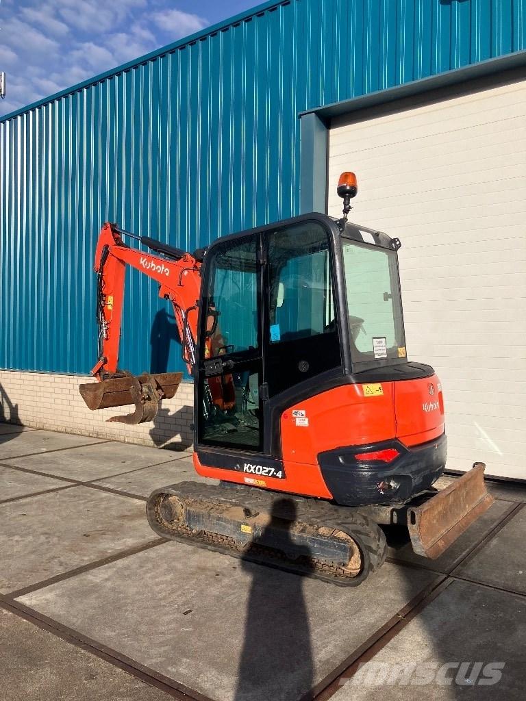 Kubota KX 027-4 Mini rýpadlá < 7t