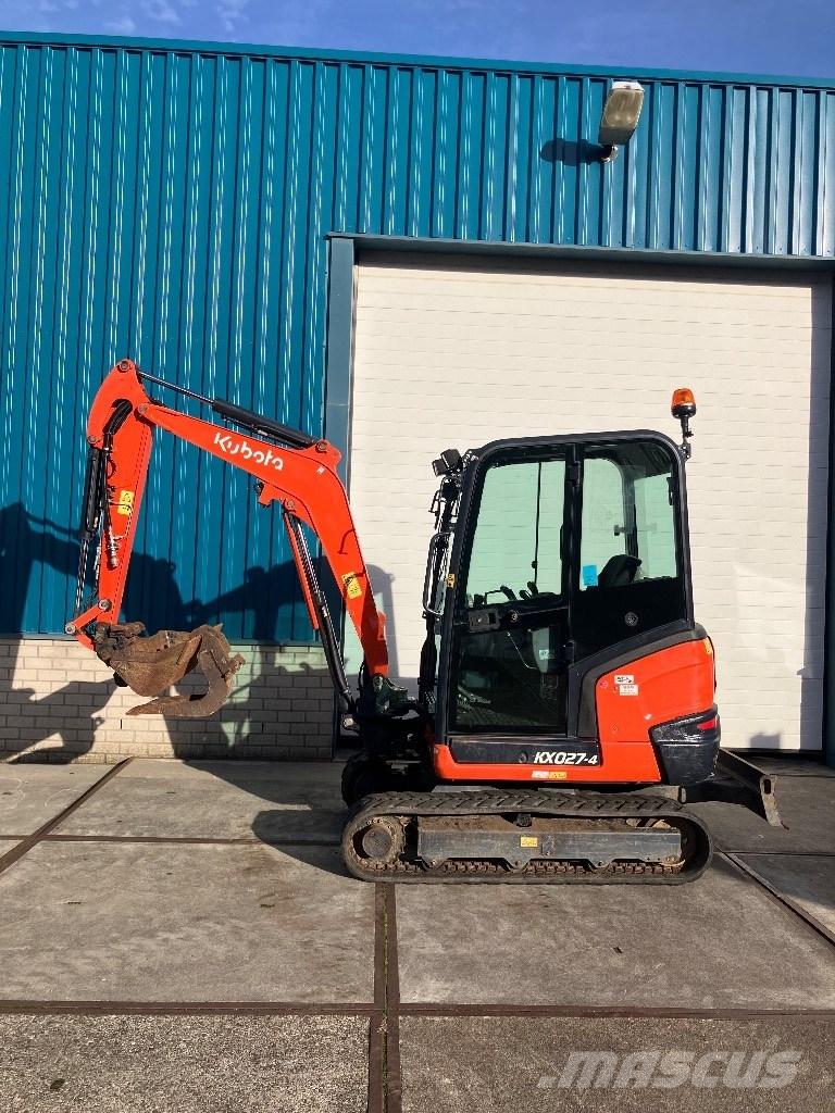 Kubota KX 027-4 Mini rýpadlá < 7t