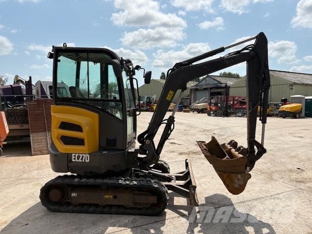 Volvo EC 27 D Mini rýpadlá < 7t