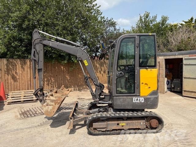 Volvo EC 27 D Mini rýpadlá < 7t