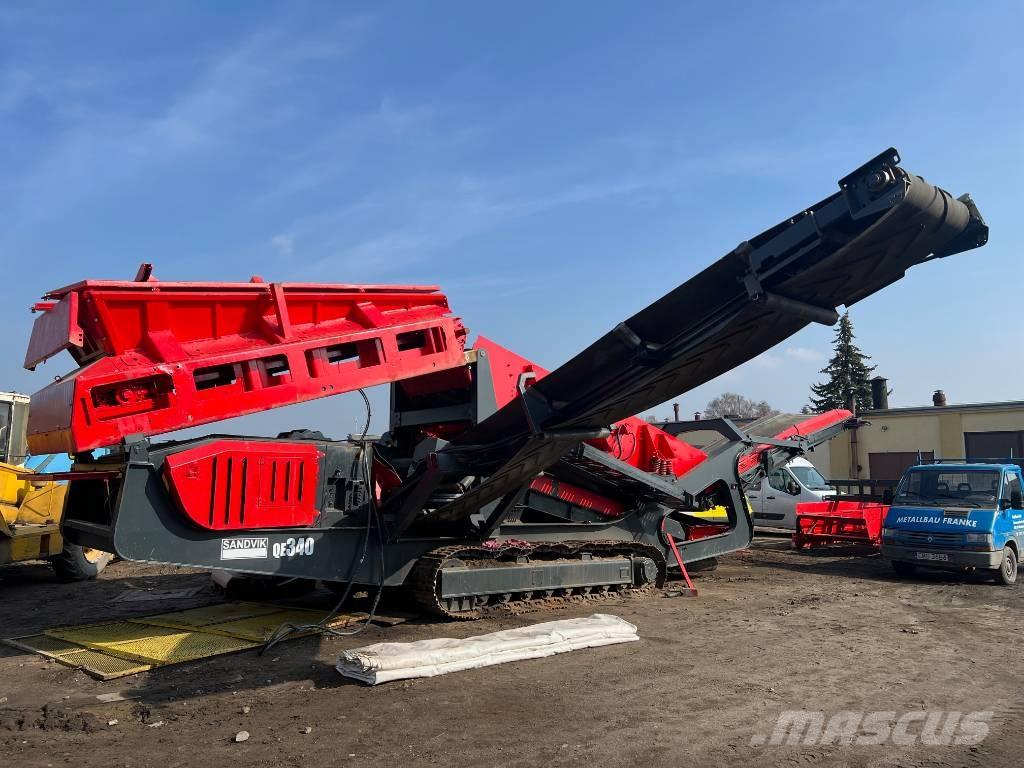 Sandvik QE 340 Mobilné triediče
