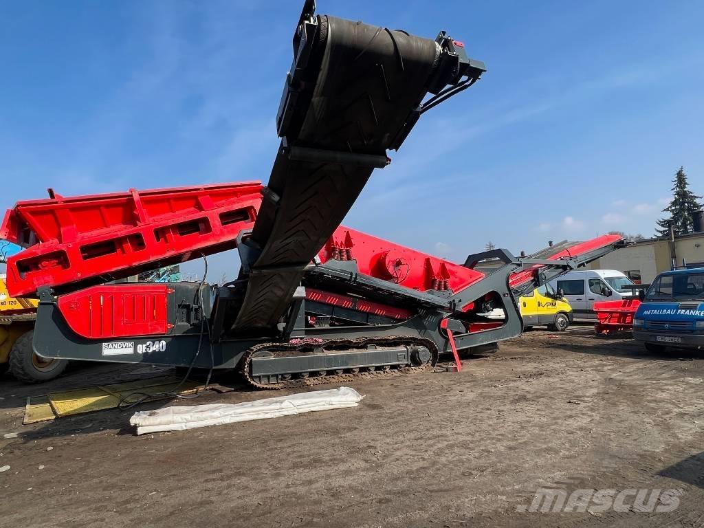 Sandvik QE 340 Mobilné triediče