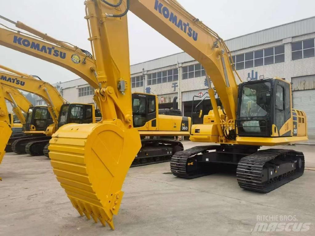 Komatsu PC 210 Pásové rýpadlá