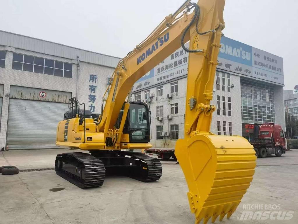Komatsu PC 210 Pásové rýpadlá