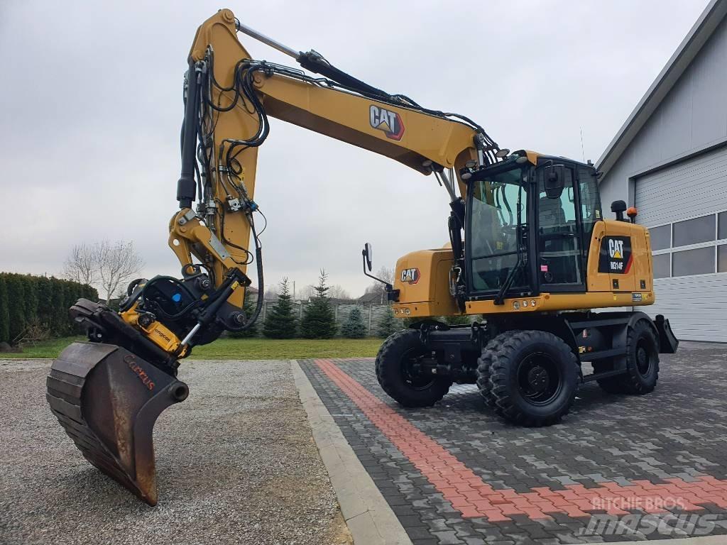 CAT M 314 F Kolesové rýpadlá