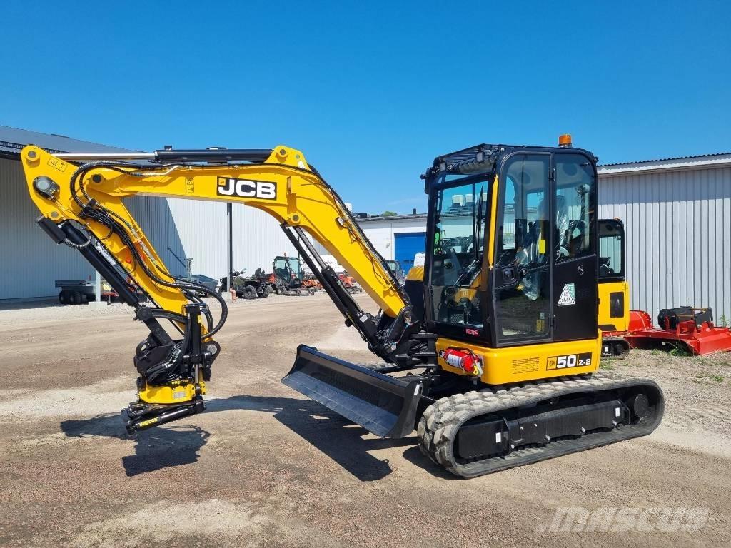 JCB 50Z-2,  Omg.lev! Mini rýpadlá < 7t