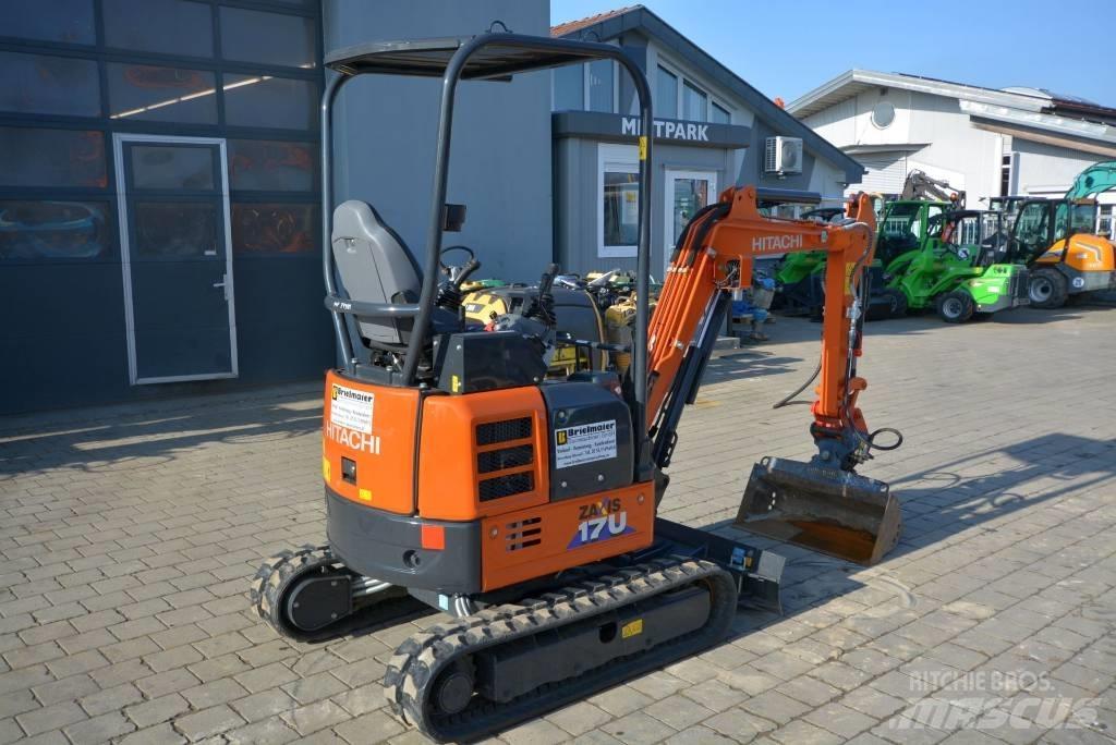 Hitachi ZX 17 U-6 Mini rýpadlá < 7t