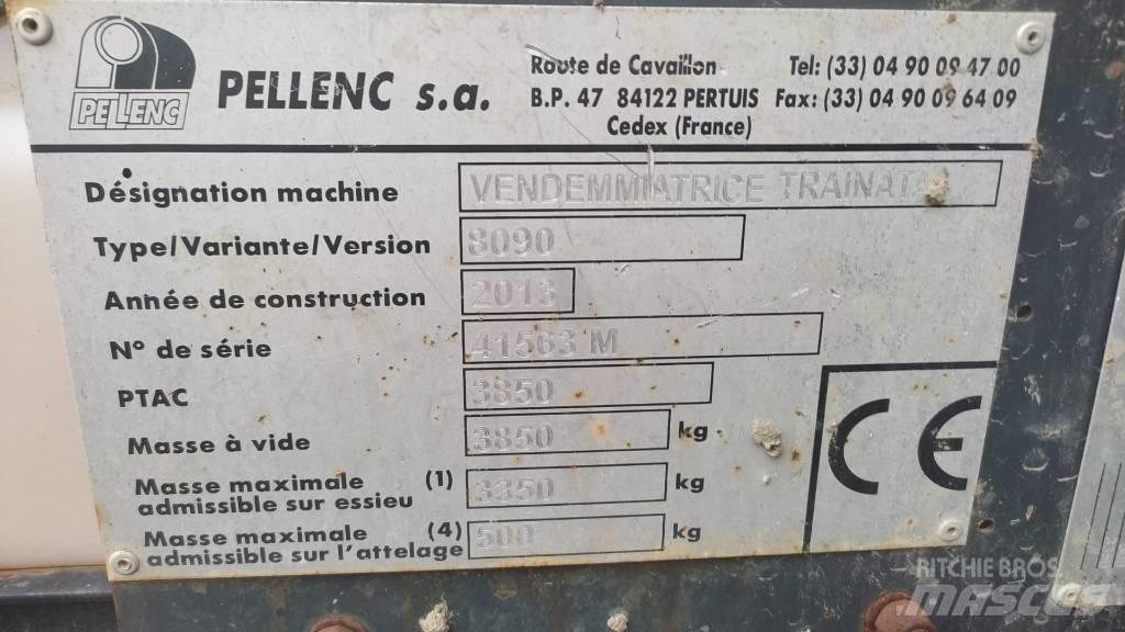 Pellenc 8090 Stroje na zber hrozna