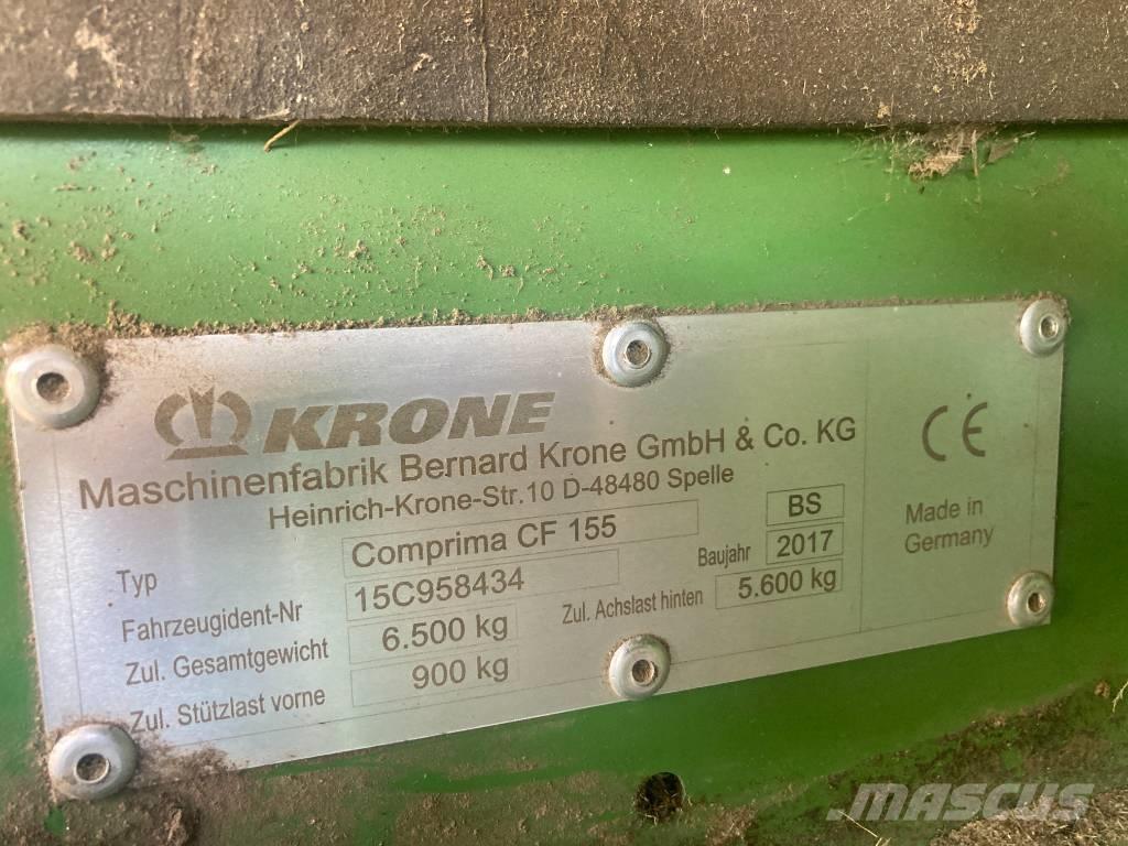 Krone CF155XC Lisy na okrúhle balíky